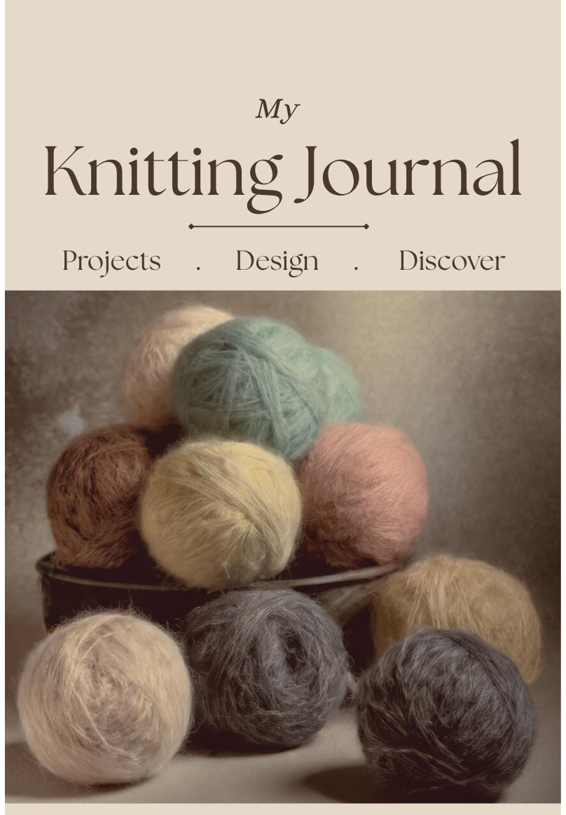 My Knitting Journal cover